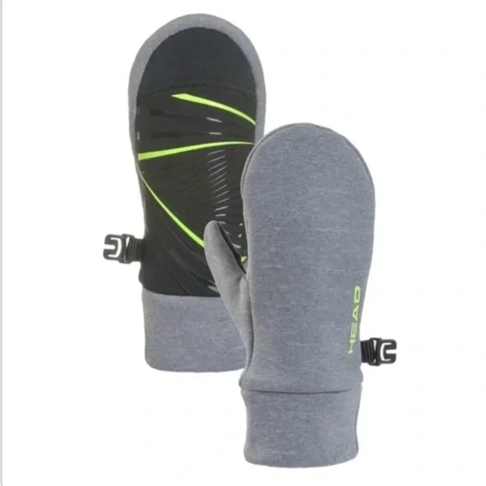 HEAD Kids’ Touchscreen Mittens in Gray XS(2-4) NWT
